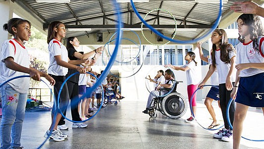 EDUCAÇÃO FÍSICA - CIEP QUARAÍ: NOSSA SALA DE EDUCAÇÃO FÍSICA