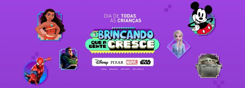 Disney lança jogos gratuitos com acessibilidade e ensino de Libras 